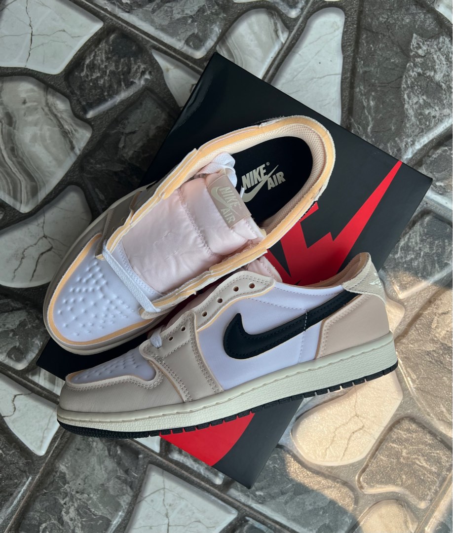 Jordan 1 Low OG Coconut Milk on Carousell