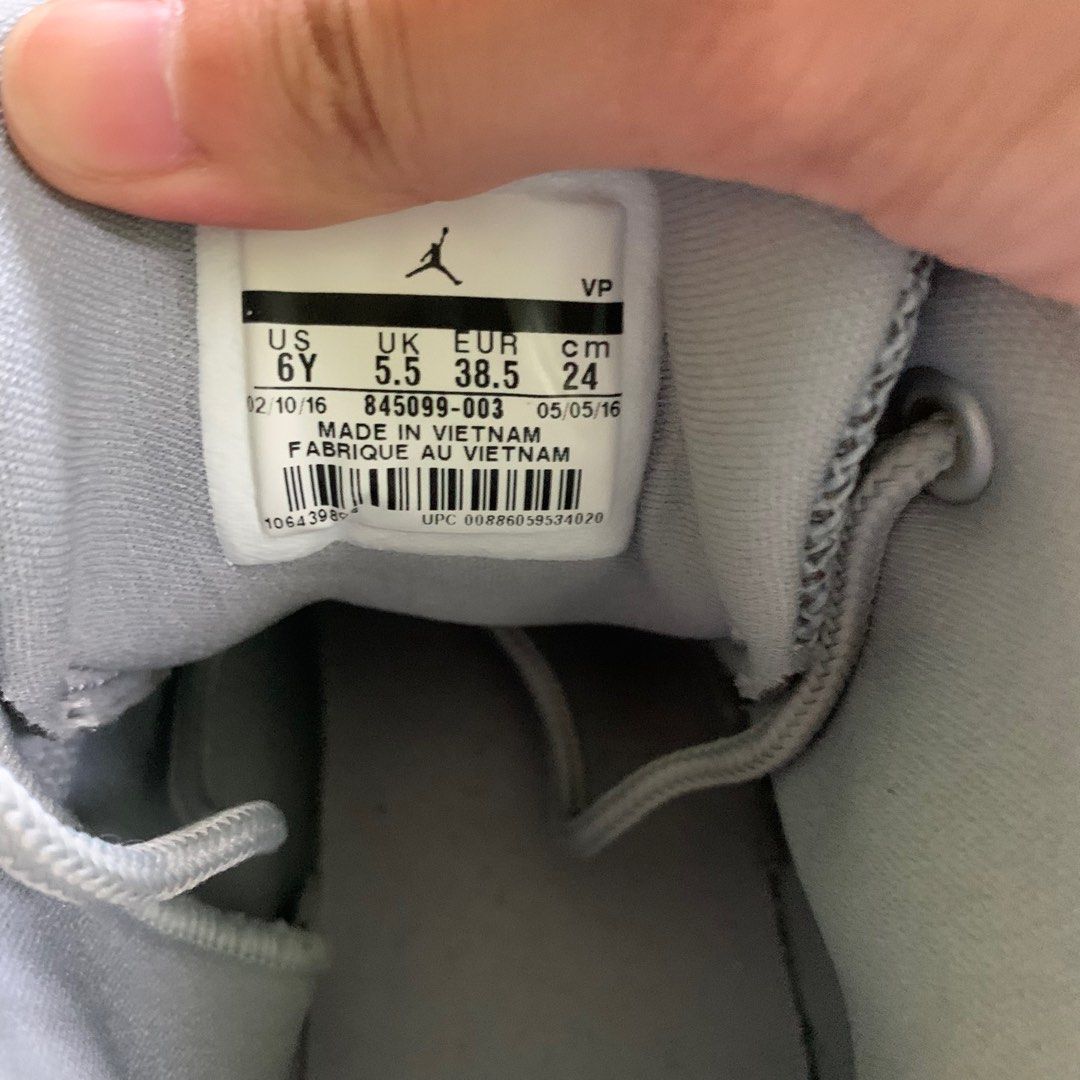 Jordan future sales kid sizes