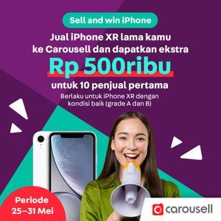 Jual iPhone XR mu Sekarang