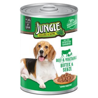 Jungle dog food in canned 400g made in Turkey