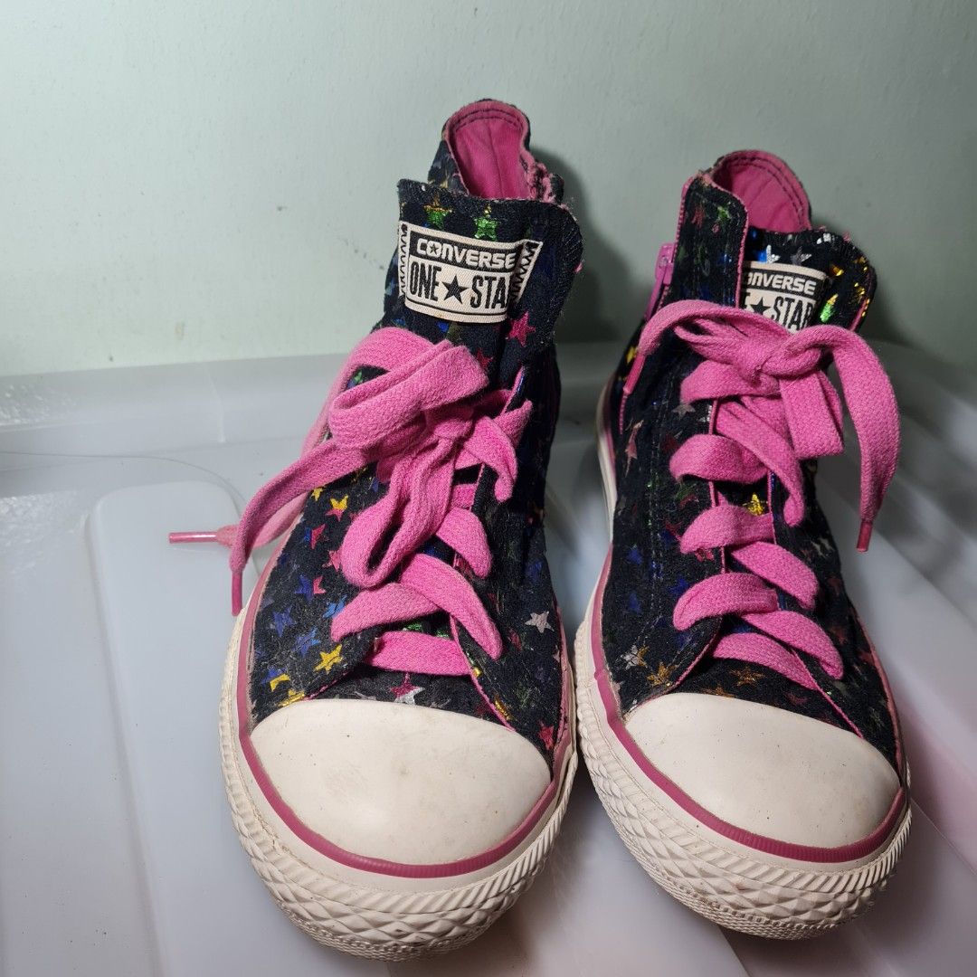 JUNIOR CONVERSE ONE STAR ATHLETIC SHOES Women s Fashion Footwear