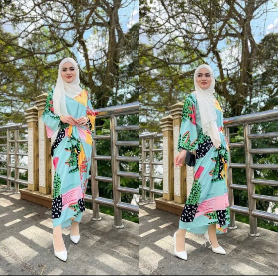 Hawaiian dress clearance muslimah