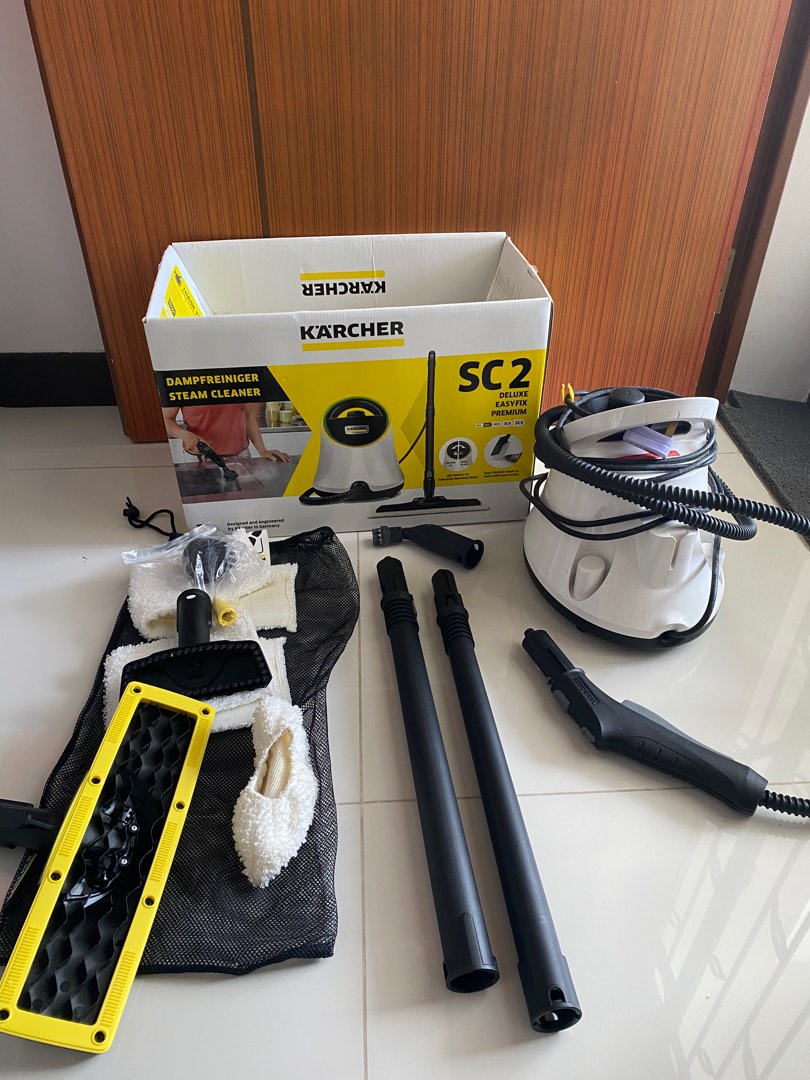 Karcher SC2 Deluxe Premium hot steamer, TV & Home Appliances, Irons ...