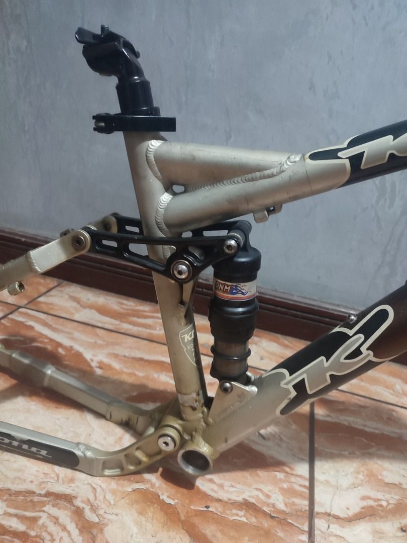 Kona Coilair Deluxe Full Suspension Mountain Bike Frame 26 w/ 2pcs DH ...