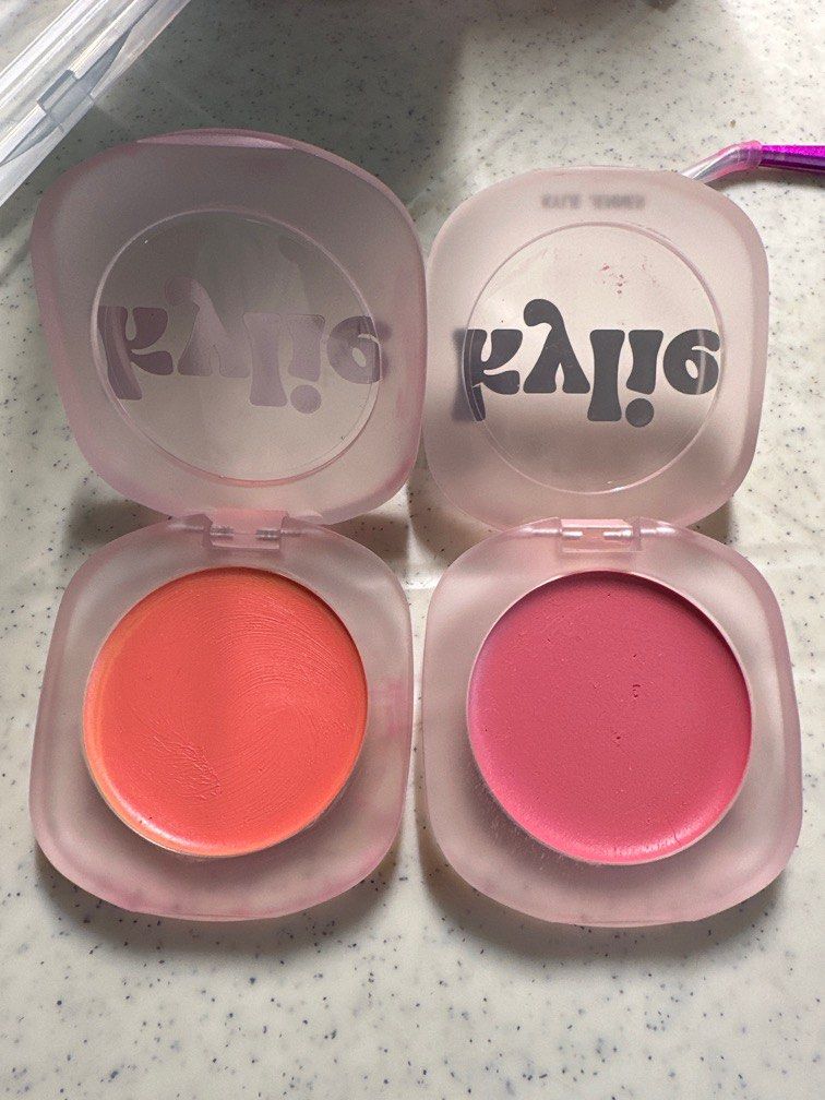 Kylie lip & cheek glow balm (Category: Makeup) located in Manila. Submitted by algoshoppe (Listing ID 1233750236, Image 2). Description: 💋used 2x. 98% full 💋999 php each 💋no box (I don’t keep boxes to give space in my makeup closet) 💋RFS: too many blushes 💋no lowballers.