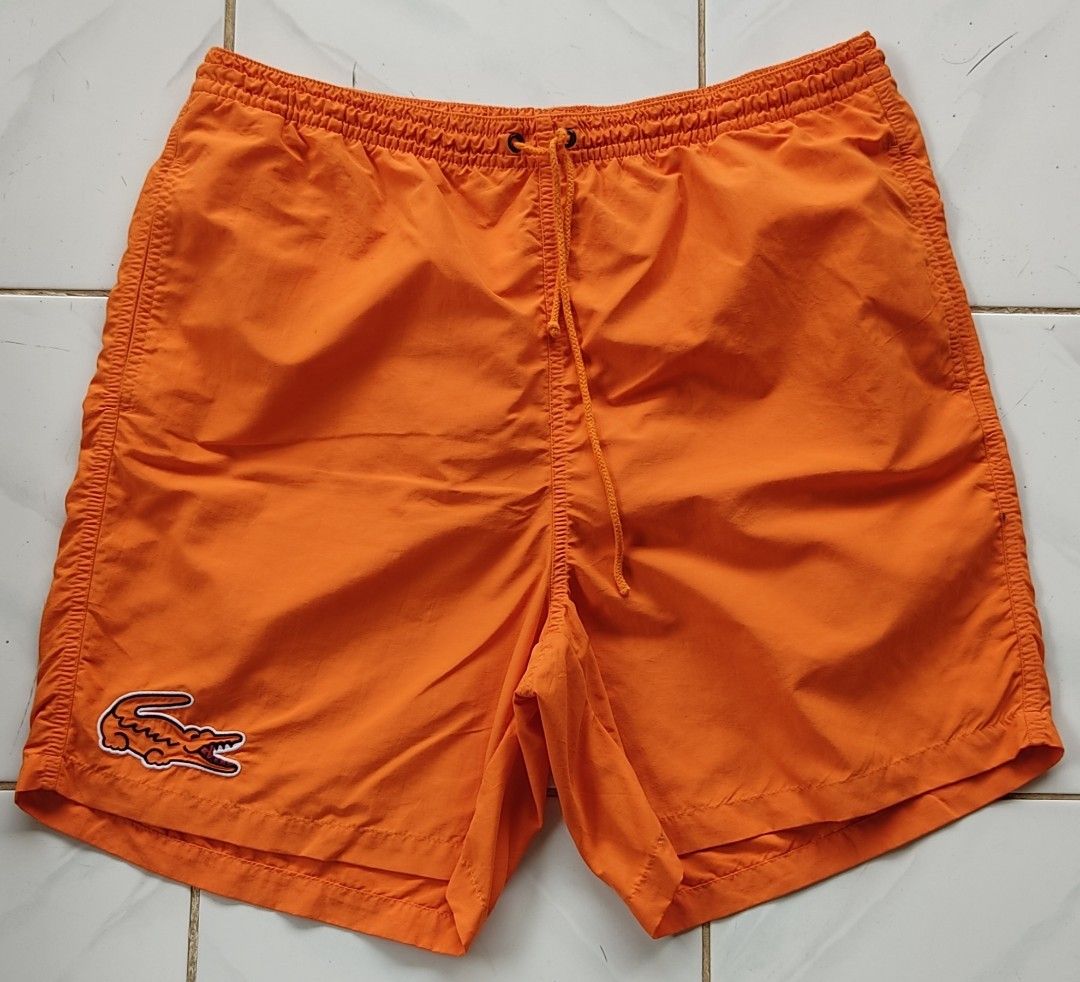 Lacoste nylon shorts cheap