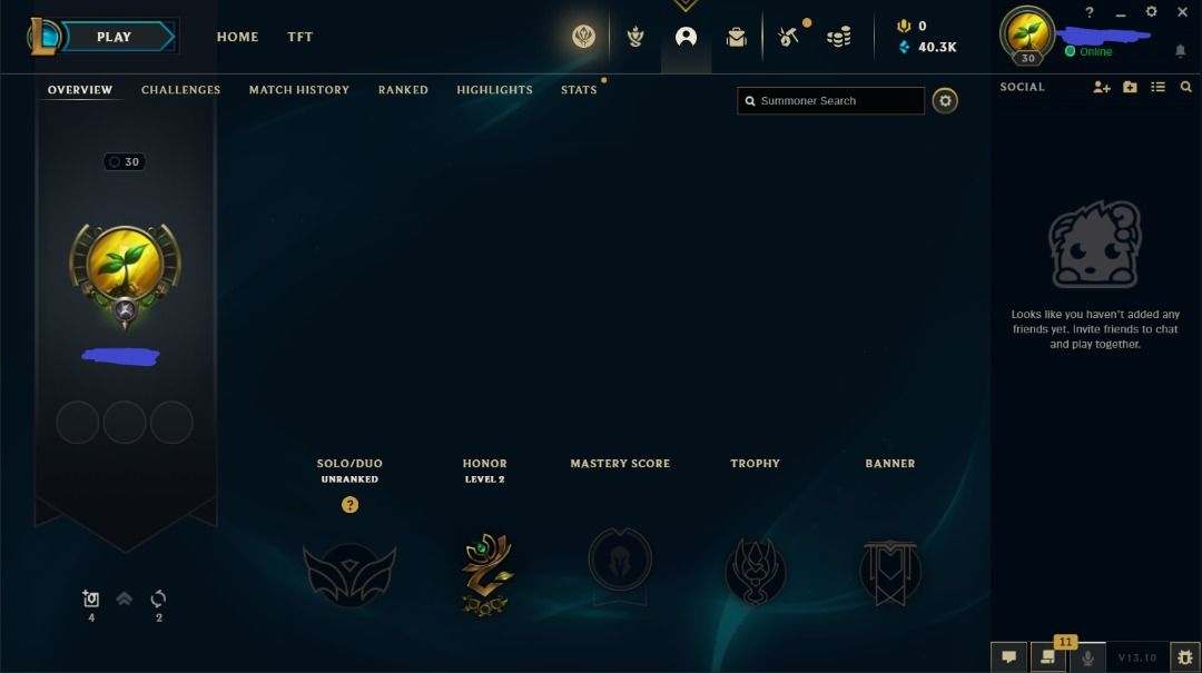 Buy LoL PBE League of Legends Account Level 30