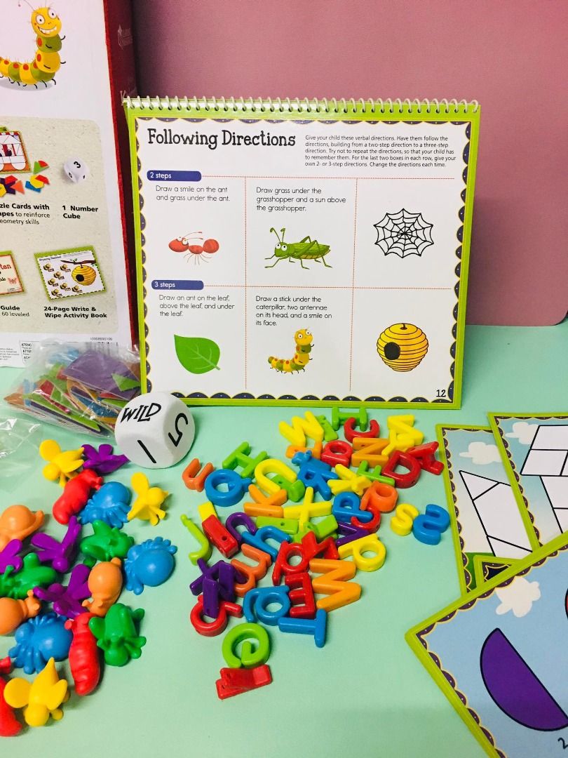 Learning Resources All Ready For Kindergarten Readiness Kit on Carousell