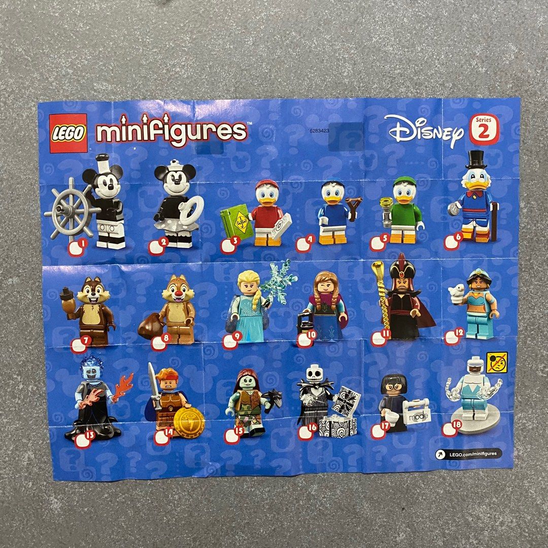 Lego Disney collectible Minifigures series 2 - 71024 - full set of