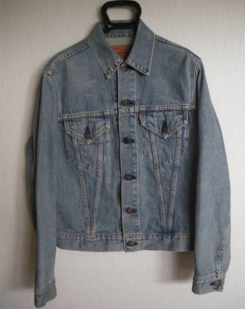 levis 日本製大E 71557 牛仔外套DENIM trucker JACKET 三代單寧90s復刻