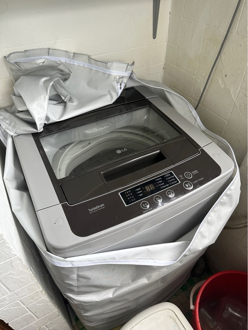 LG TurboDrum Washing Machine (8kg), Furniture & Home Living, Cleaning