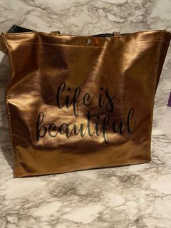 “Life is beautiful” tote bag