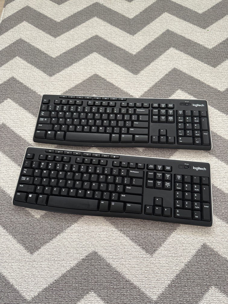 Logitech Wireless Keyboard, Computers & Tech, Parts & Accessories ...