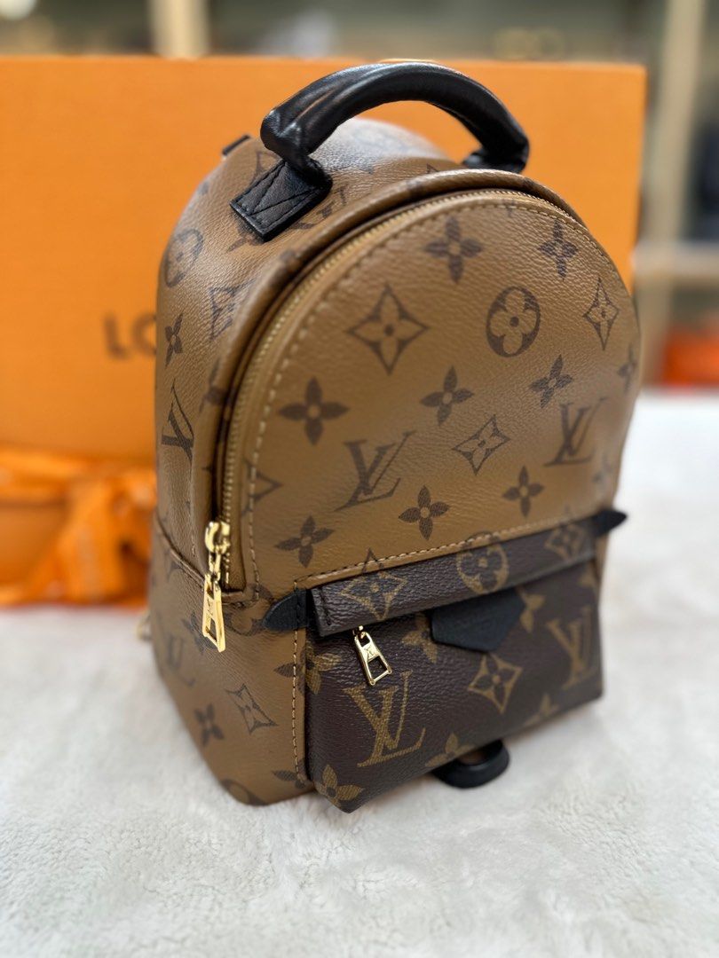 BNIB LV Palm Spring Mini Backpack Monogram Canvas GHW (S$2,650)