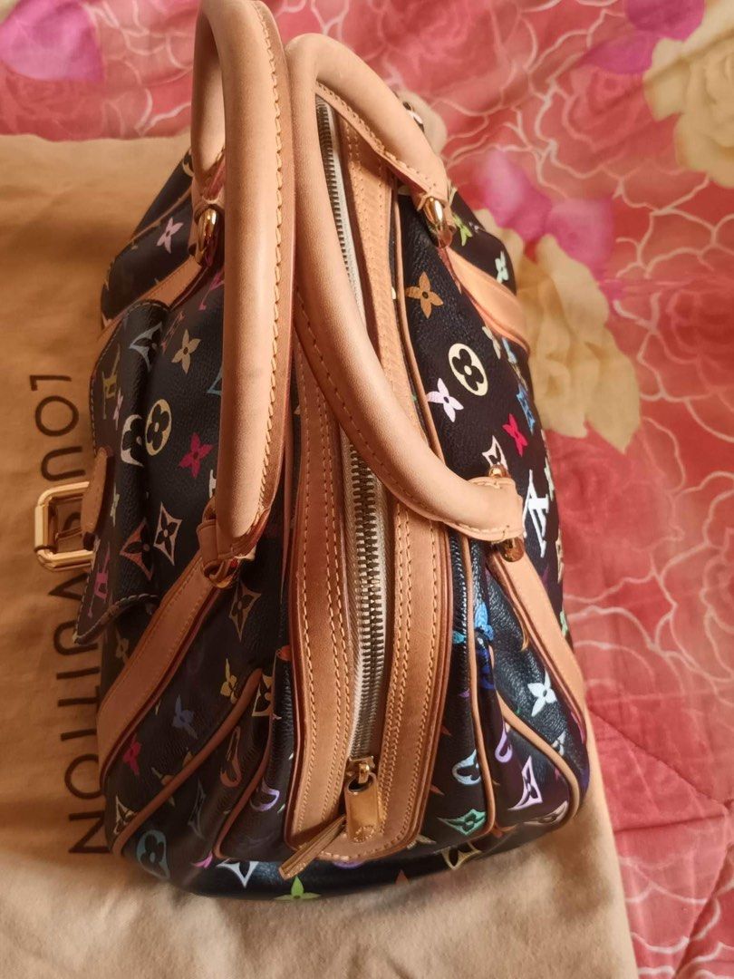 LOUIS VUITTON MULTICOLOR NOIR PRISCILLA (Authentic), Luxury, Bags & Wallets  on Carousell