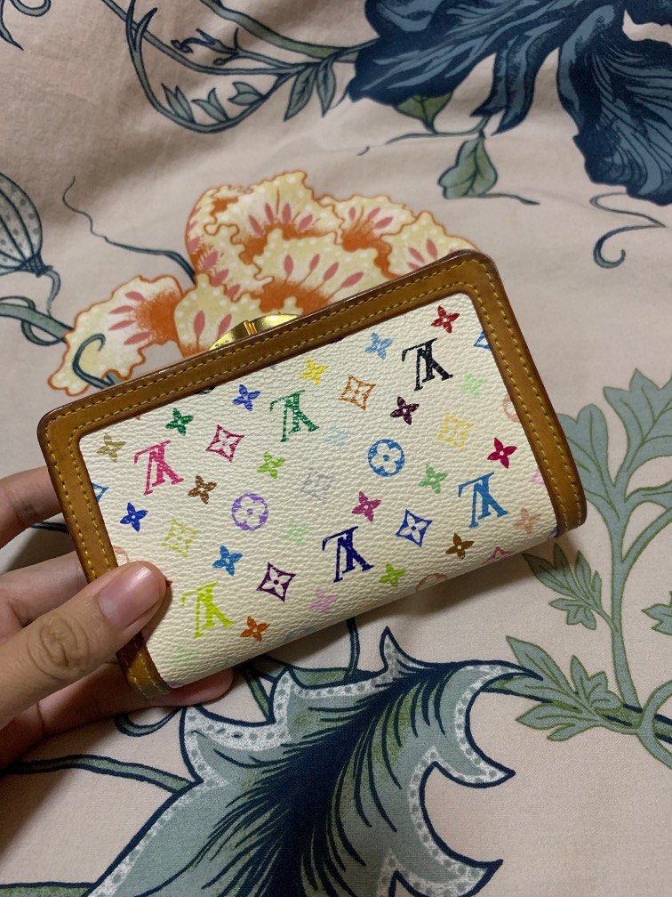 Louis Vuitton White Multicolor Wallet (Category: Luxury Bags & Wallets) located in Las Pinas. Submitted by mbisl (Listing ID 1233848198, Image 3). Description: Authentic Louis Vuitton Monogram Multicolor White Wallet .