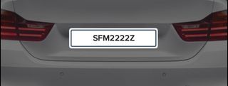 *LTA FEES INCLUDED* SFM 2222 Z Carplate Number For Sale!
