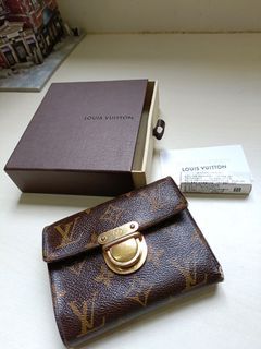 LV 三摺皮夾（ 絕版品），加贈同品牌針管香水*1