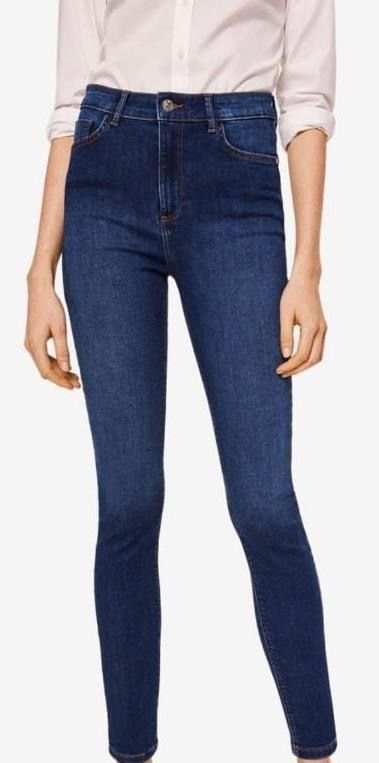 Mango Skinny Noa Jeans Blue Women s Fashion Bottoms Jeans Leggings on Carousell