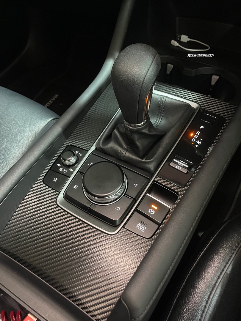 Mazda 3 Center console wrap, Car Accessories, Accessories on Carousell