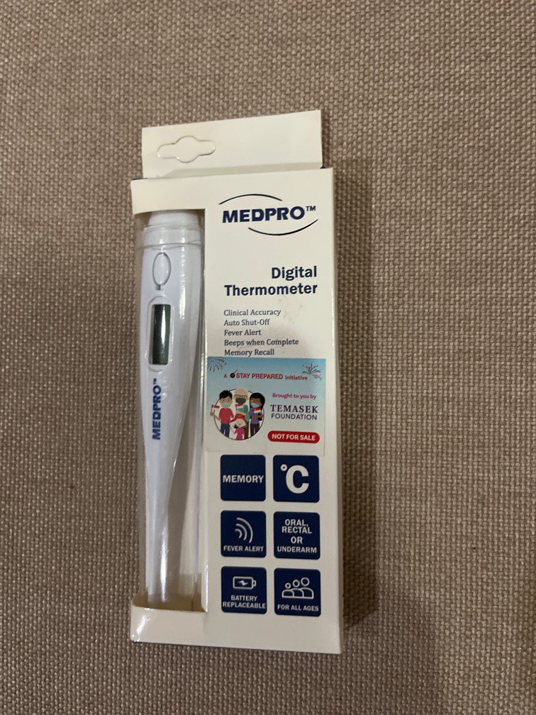 Medpro digital thermometer, Health & Nutrition, Thermometers on Carousell