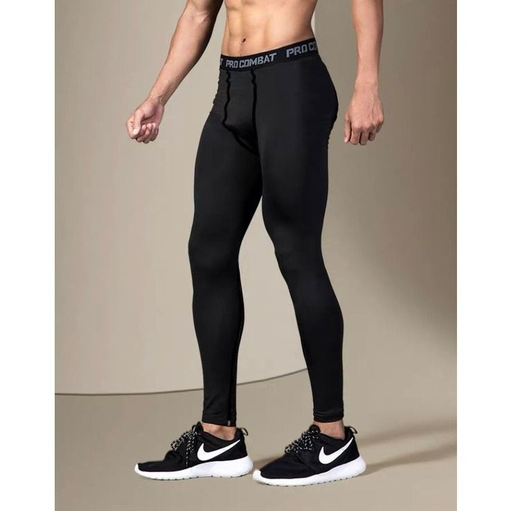 Mens black leggings hotsell