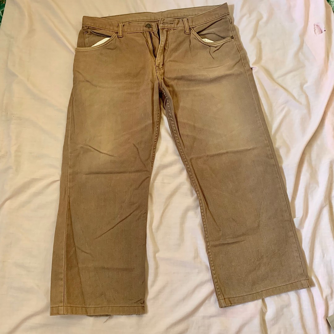 Mens jeans brown on Carousell