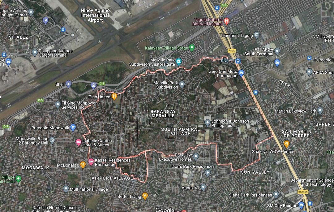 Merville Vacant Lot 1280sqm Merville Park Subdivision Parañaque Lot