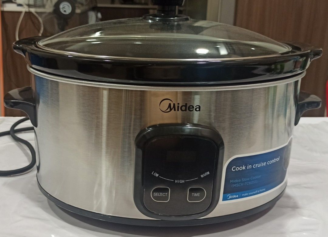 Midea 6000 Series Slow Cooker. Capacity 6L, TV & Home Appliances