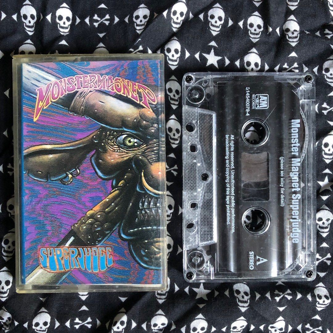 Monster Magnet Superjudge Kaset Cassette Tape