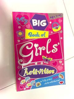My big books of girls age 7-8