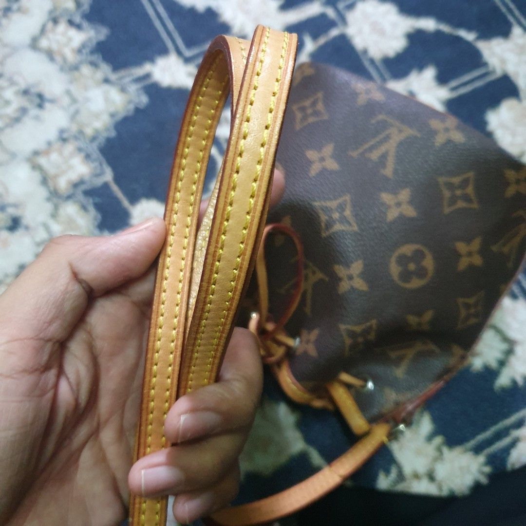 💯% Authentic LV Nano Bucket, Luxury, Bags & Wallets on Carousell