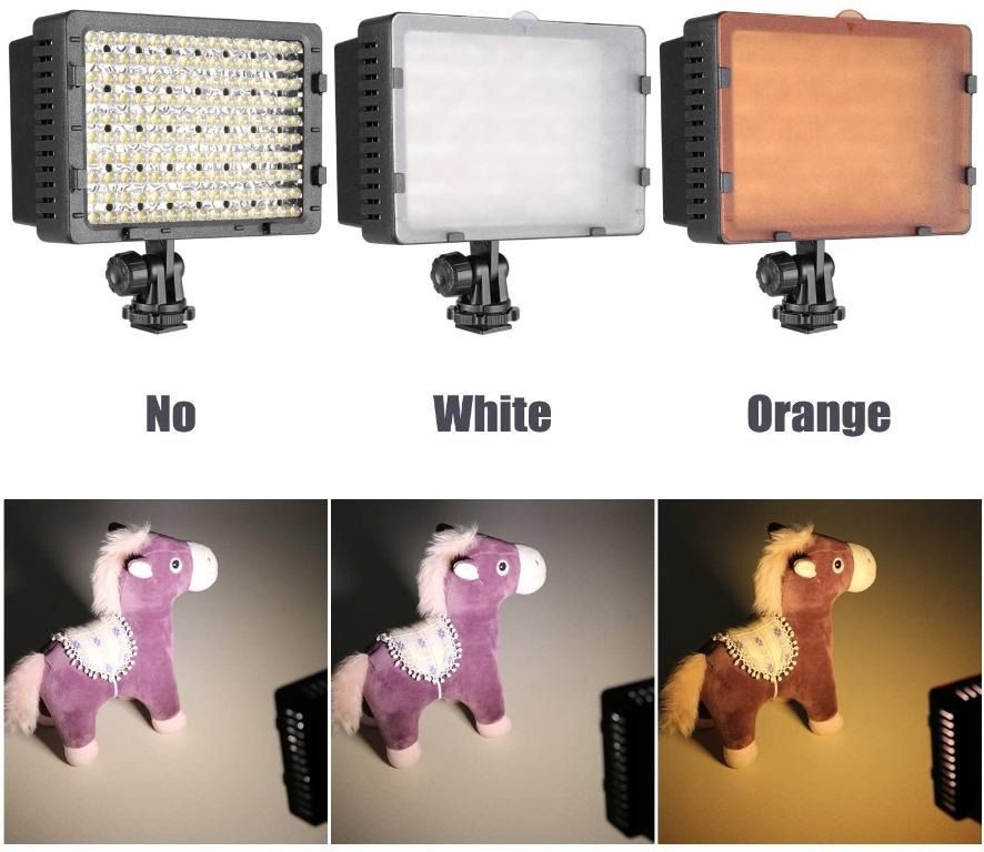 NEEWER® 160 LED CN-160 Dimmable Ultra High Power Panel Digital