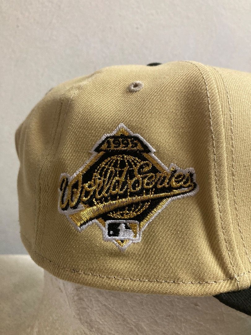 Vintage 1995 World Series Hat White Snapback Cap (Atlanta Braves