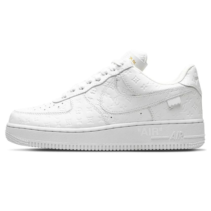 NIKE AIR FORCE 1 LOUIS VUITTON WHITE NEW
