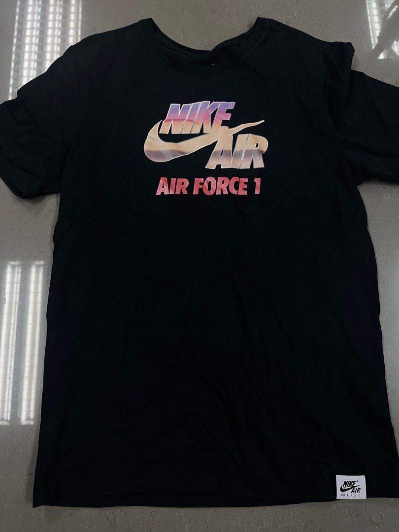 Nike air force one1 I tee original cotton vintage logo big size X large T shirt Carousell