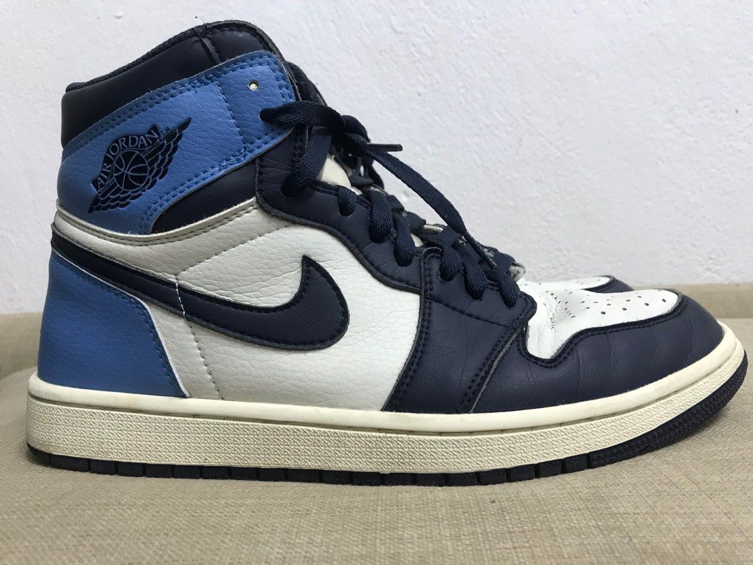 Nike air jordan 1 Retro high OG Obsidian 555088 140 Men s Fashion