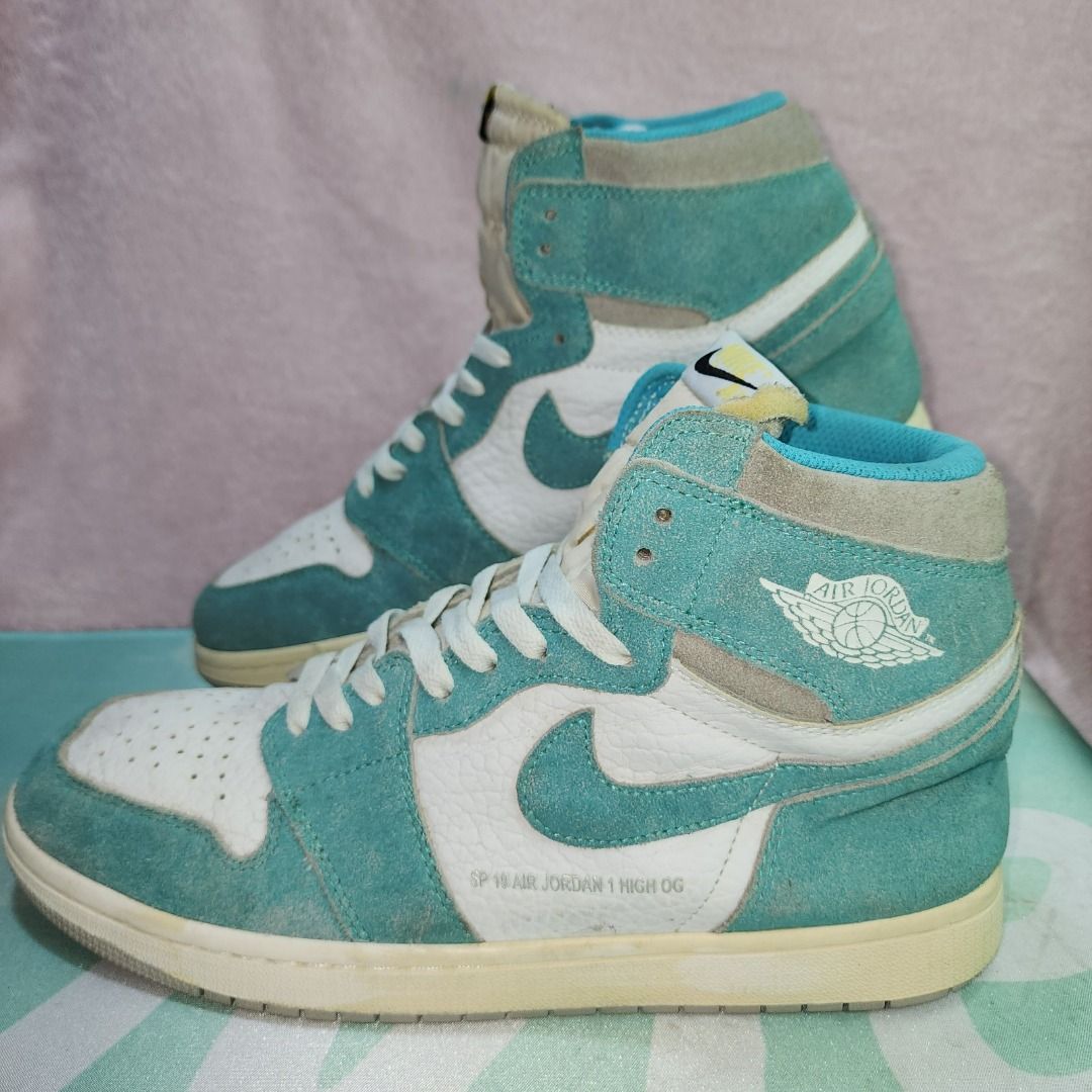 Nike AJ 1 Turbo Green Size 45 Insole 29 cm, Fesyen Pria, Sepatu