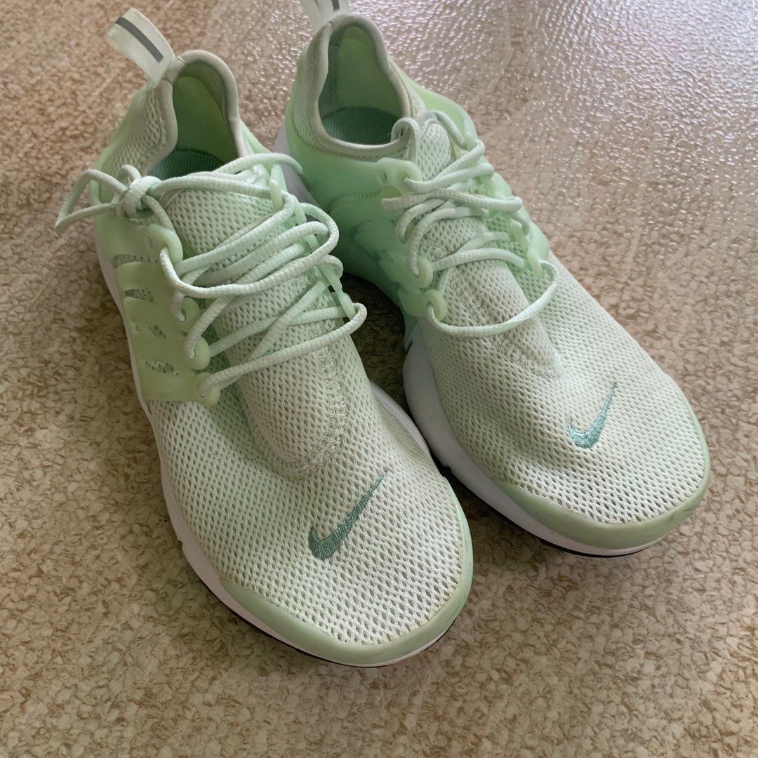 Nike presto womens mint green top