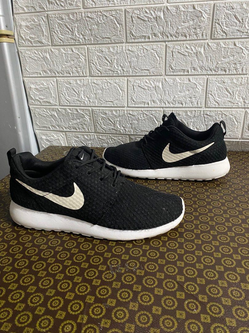 Nike Roshe One BR Black White Marathon Running Shoes Men s