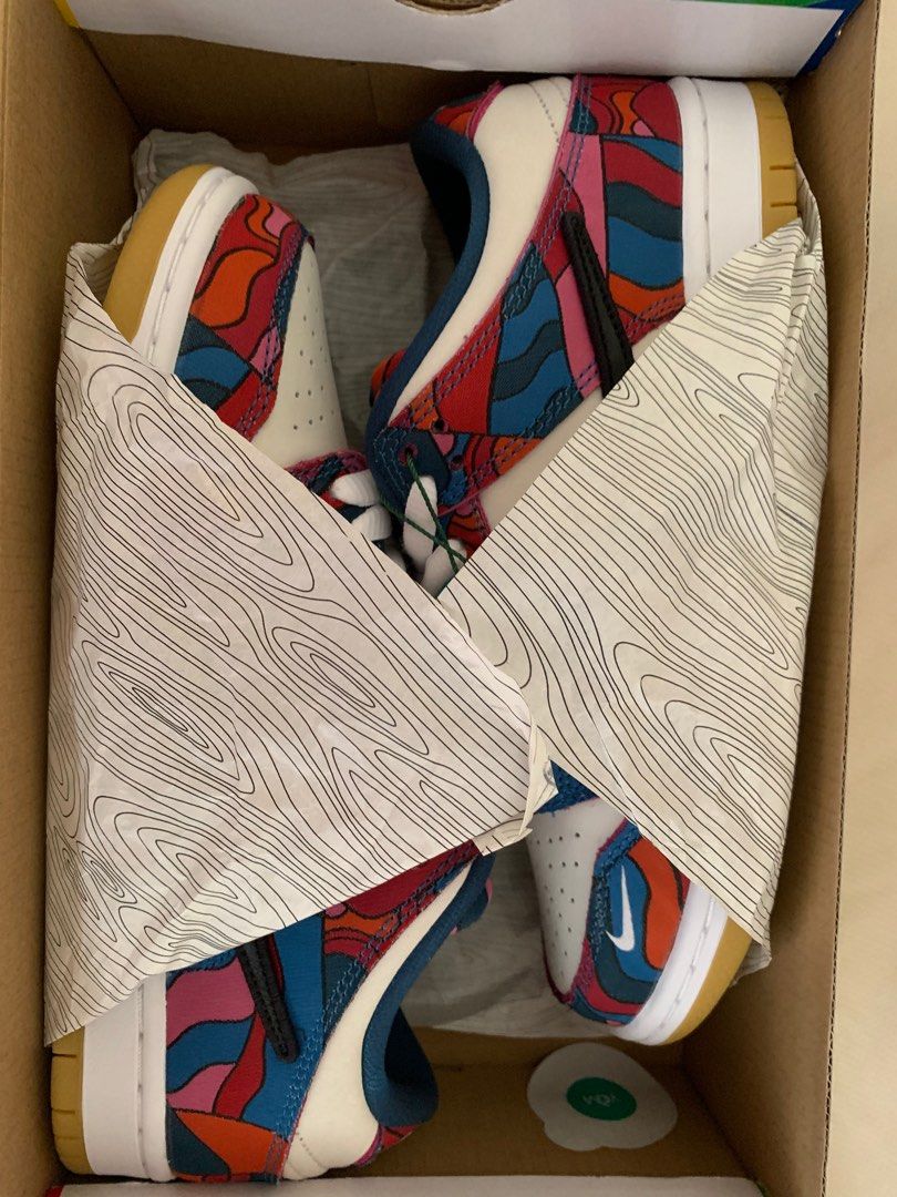 Nike Dunk Low Pro Parra Abstract Art (Size (StockX Verified), Men's Fashion, Sneakers on Carousell