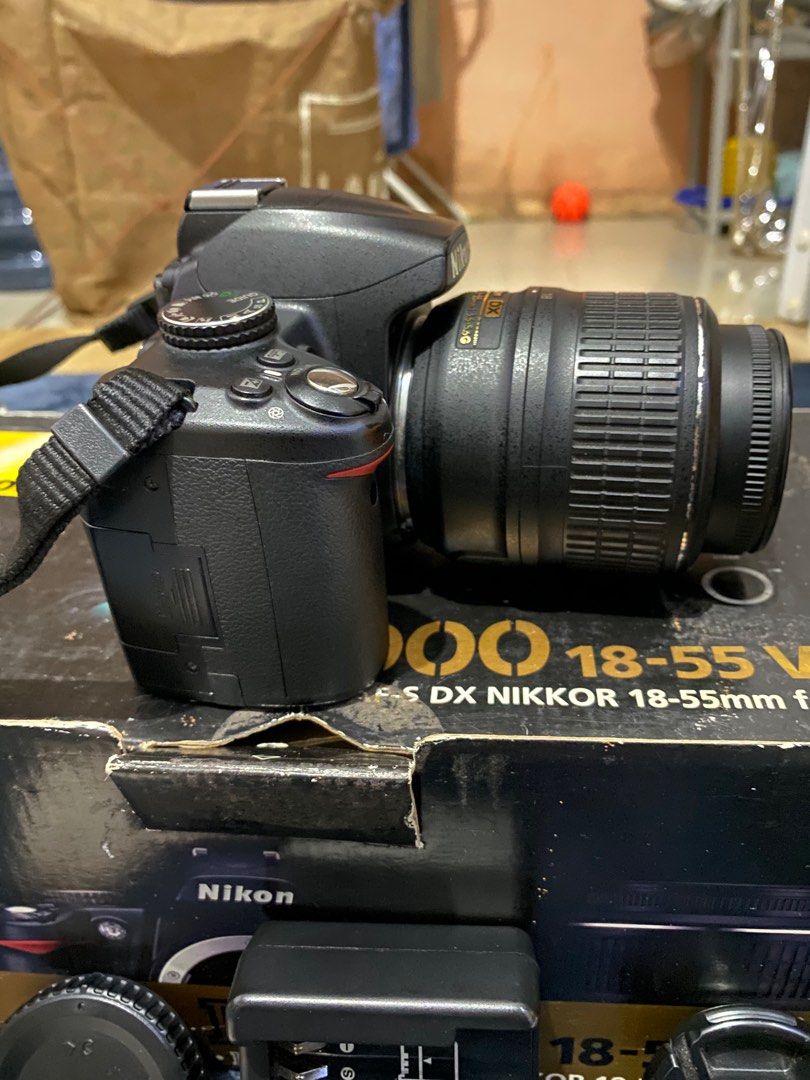 NIKON D3000 kit 1855mm (full set) on Carousell