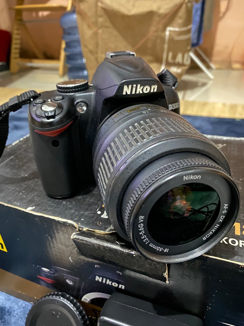 NIKON D3000 kit 1855mm (full set) on Carousell