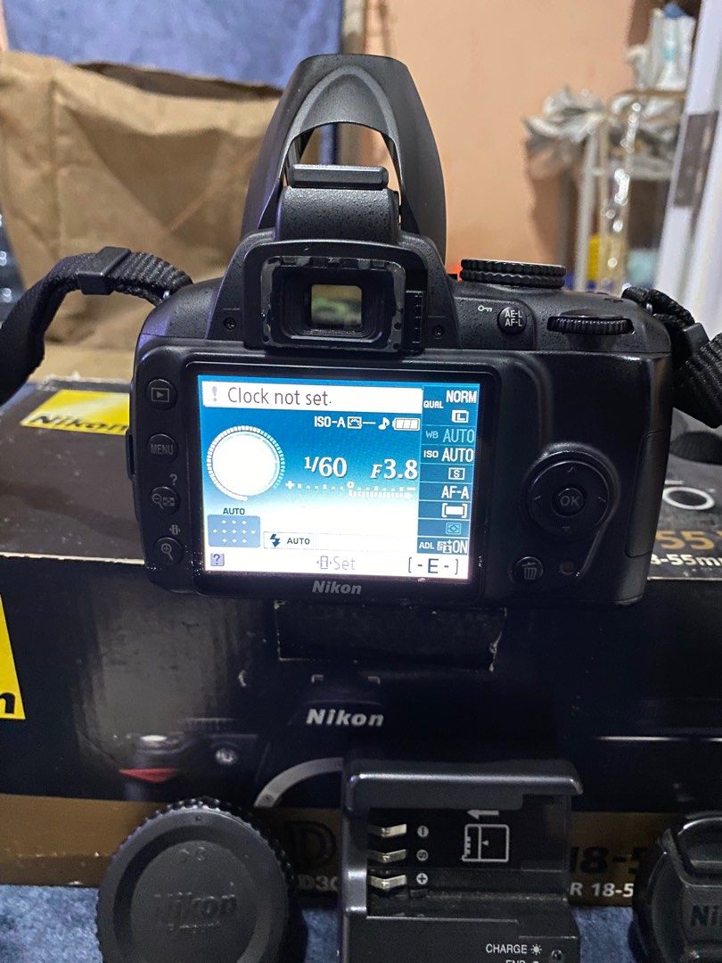 NIKON D3000 kit 1855mm (full set) on Carousell