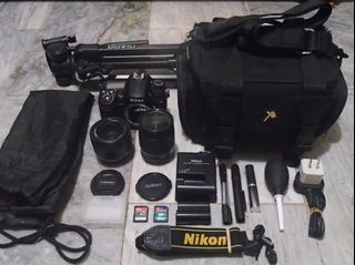 Nikon D7000 WITH YONGNOU 50mm 1.8G Lens & NIKON 28-80mm Lens + BUNDLE FREEBIES WORTH 3K UP 