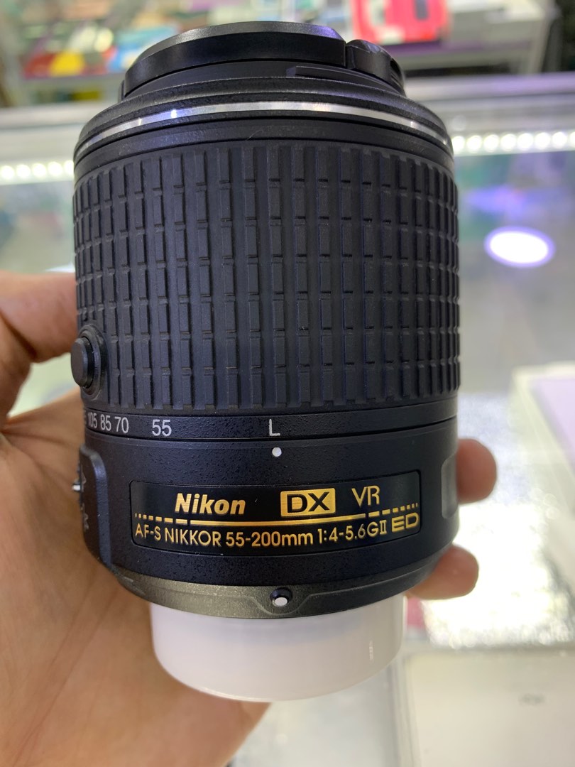 Nikon Zoom lens 55200mm 145.6ii ED VR ii, Photography, Lens & Kits