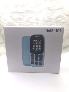 Nokia 105 Original Mobile Phone Dual Sim Standard Removable battery | 1020 MAh - 4TH Edition