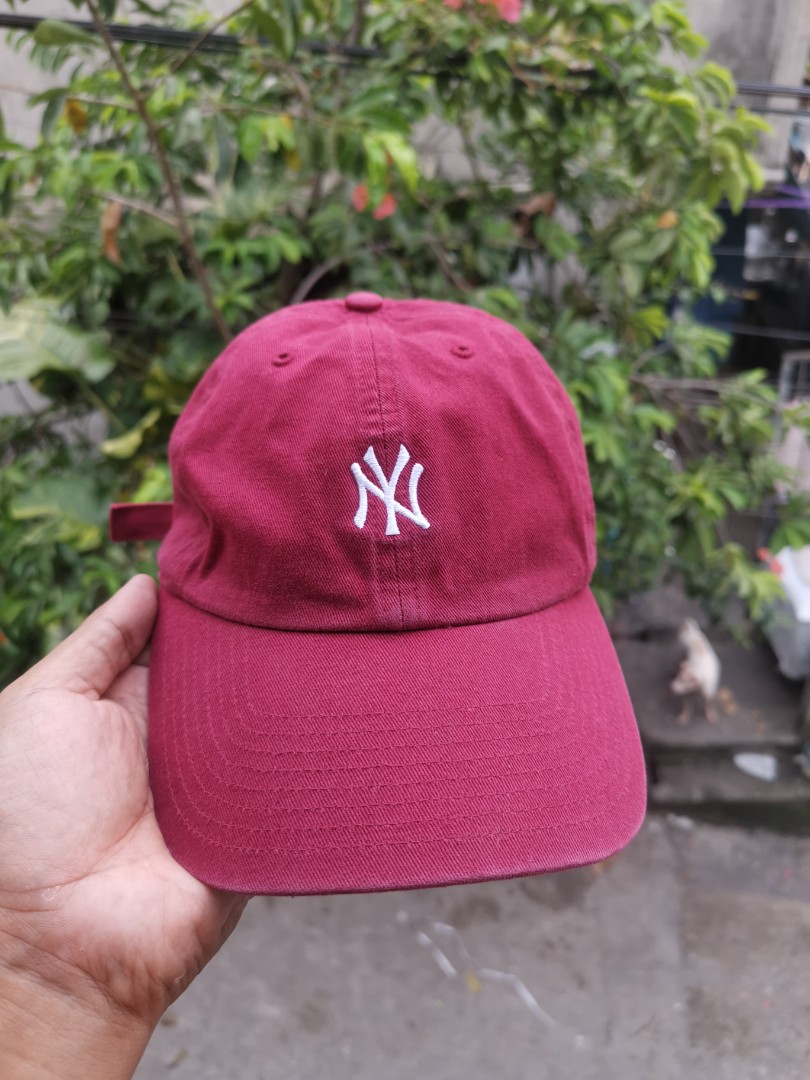 47 Brand - Cap MLB New York Yankees Clean Up, Unisex, Brown, OSFA