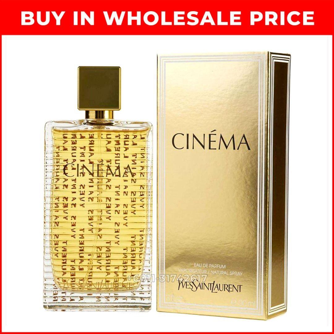 ORIGINAL YSL CINEMA EDP 90ML FOR WOMEN Beauty Personal Care