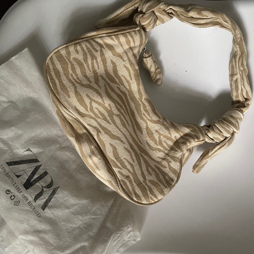 ORIGINAL ZARA ZEBRA PRINT BAG FOR SALE Women s Fashion Bags